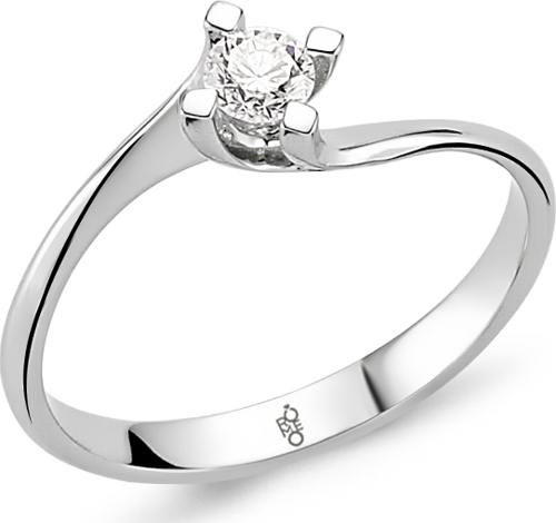 Romeo Pırlanta 0.25 Ct Tektaş Yüzük RM25047