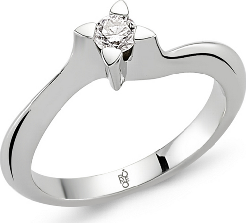 Romeo Pırlanta 0.18 Ct Tektaş Yüzük RM10020