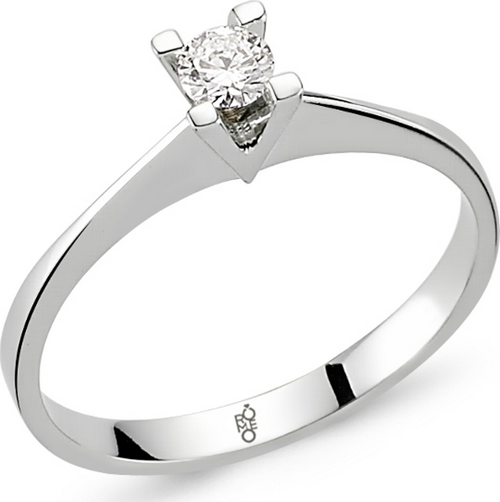 Romeo Pırlanta 0.18 Ct Tektaş Yüzük RM-10010