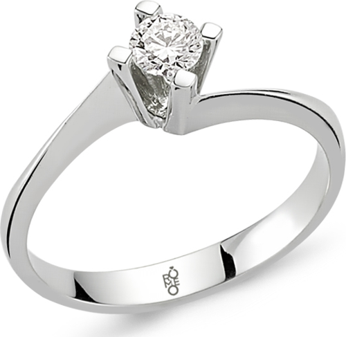 Romeo Pırlanta 0.22 Ct Tektaş Yüzük RM20030