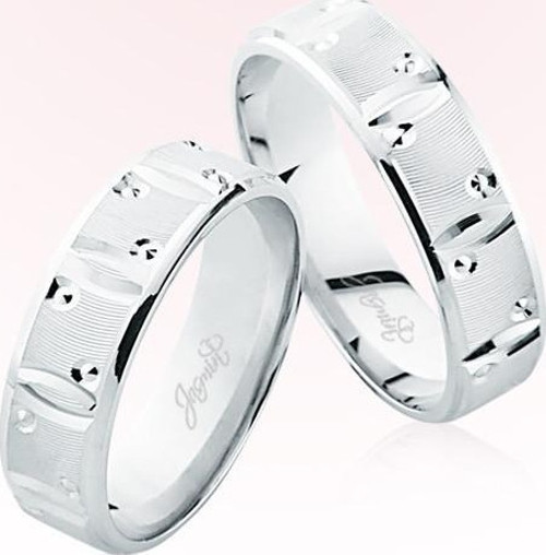 Beyaz Altın Alyans 6902