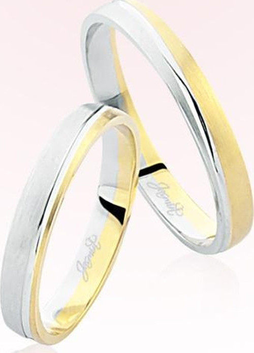 Sarı Beyaz Altın Alyans 6406