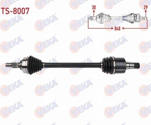Tesla Model Y Ev 2019- Komple Aks Sol-Sağ Arka Uzunluk 848Mm (Aks Capı 25Mm)  118816100D