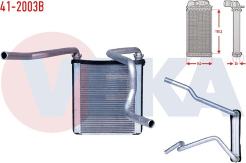 Kalorıfer Radyatoru Brazıng Honda Jazz Iı (Gd) 1.4İ 2002-2008