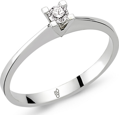 Romeo Pırlanta 0.20 Ct Tektaş Yüzük RM20017