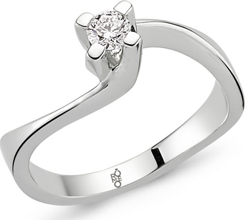 Romeo Pırlanta 0.20 Ct Tektaş Yüzük RM20032
