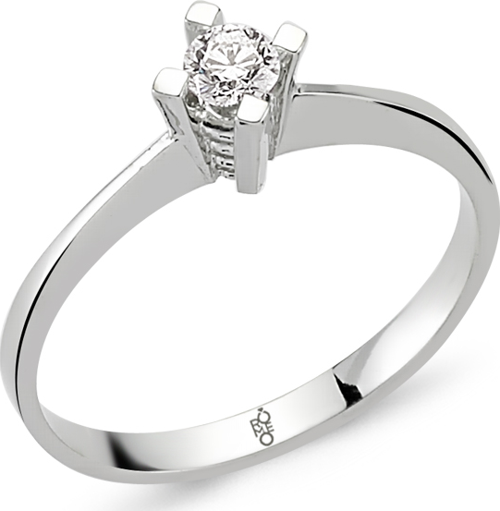 Romeo Pırlanta 0.18 Ct Tektaş Yüzük RM20034