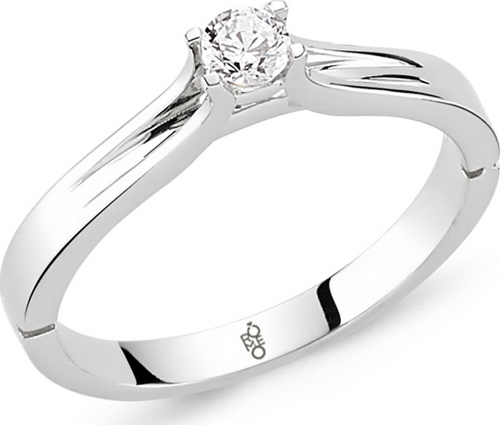 Romeo Pırlanta 0.21 Ct Tektaş Yüzük RM20054