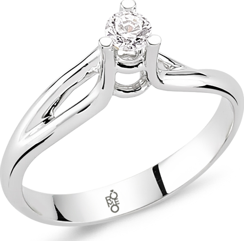 Romeo Pırlanta 0.25 Ct Tektaş Yüzük RM25053