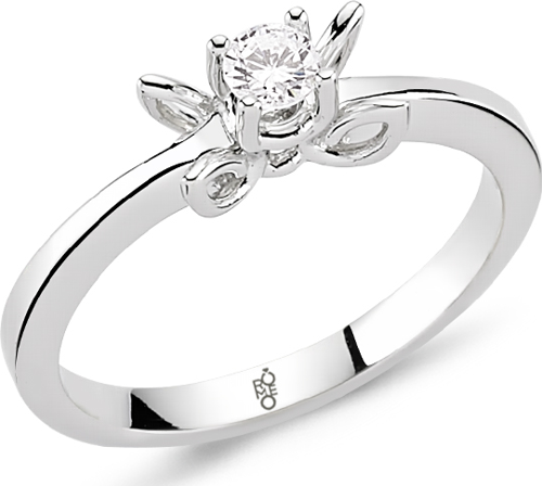 Romeo Pırlanta 0.25 Ct Tektaş Yüzük RM25056