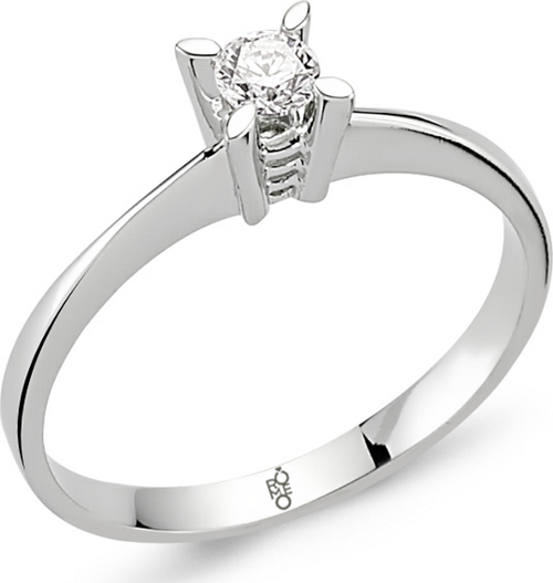Romeo Pırlanta 0.18 Ct Tektaş Yüzük RM-10007