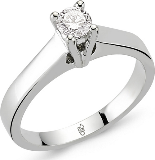Romeo Pırlanta 0.18 Ct Tektaş Yüzük RM-10008