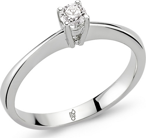 Romeo Pırlanta 0.18 Ct Tektaş Yüzük RM-10013