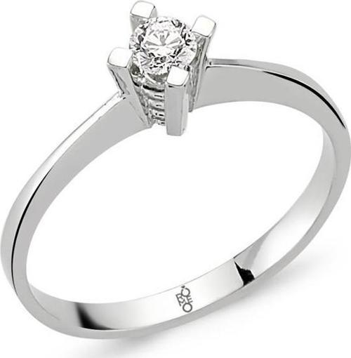 Romeo Pırlanta 0.18 Ct Tektaş Yüzük RM-10019