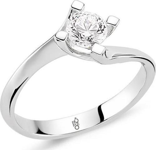 18 Ayar Altın 0.30 Ct Pırlanta Tektaş Yüzük RM30067