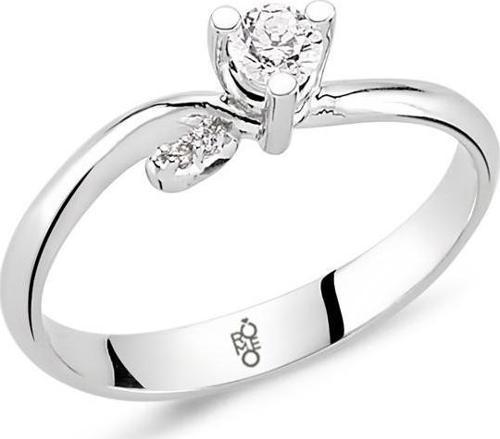 Romeo Pırlanta 0.18 Ct Tektaş Yüzük RM-10044