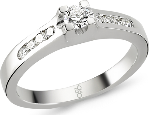 Romeo Pırlanta 0.20 Ct Tektaş Yüzük RM8003