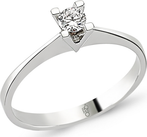 Romeo Pırlanta 0.18 Ct Tektaş Yüzük RMY209