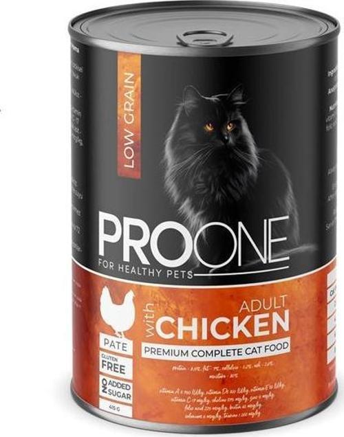 Adult Tavuklu Yetişkin Kedi Konservesi 415 Gr (24 Adet)