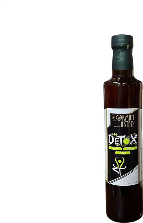 Detox Sirkesi, Katkısız, Doğal, 500ml 1 Adet, DVD Lokman Aktar