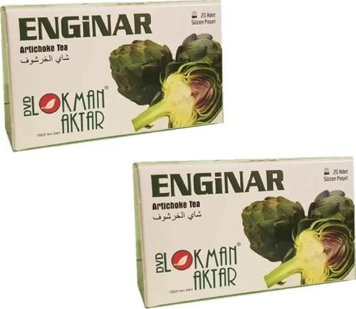 Enginar Çayı Süzen Poşet 20x2Gr, 2 Adet Lokman Aktar