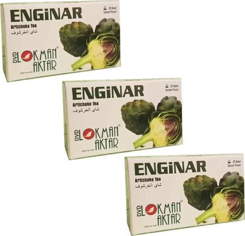 Enginar Çayı Süzen Poşet 20x2Gr, 3 AdetLokman Aktar