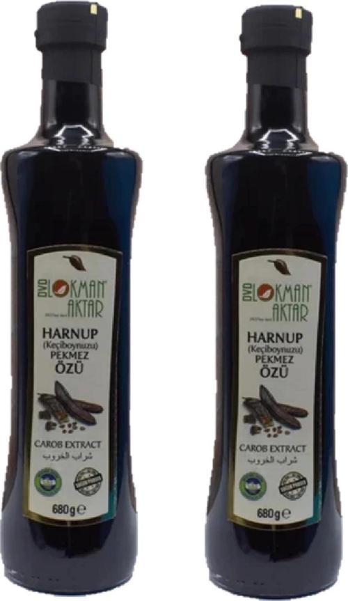 Keçiboynuzu Harnup Pekmez Özü 680 Gr, 2 Adet Lokman Aktar