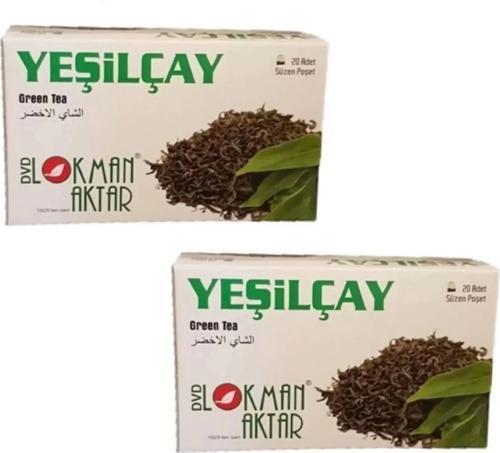 Yeşil Çay 20 'Li Süzen Poşet Yeşilçay, 2 Adet Lokman Aktar