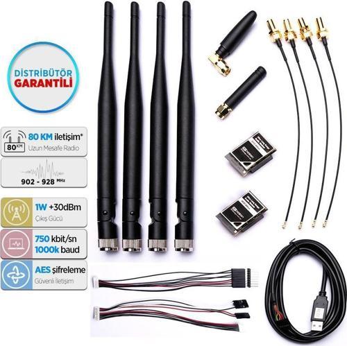 Rf Design RFD900ux Modem Uzun Menzilli Radyo Telemetri Seti Bundle (Distribütör Garantili)