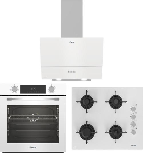 Beyaz Ankastre Set ( Ala 322 W + Ala 159 Dhw + Ala 535 W )