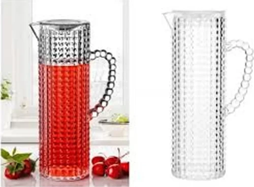 Akrilik Boncuklu Oval Sürahi AV-158