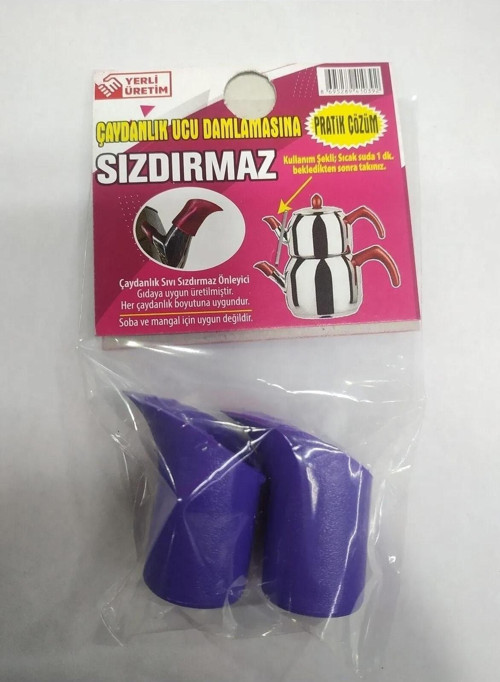 2'li Çaydanlık Sıvı Sızdırma Önleyici