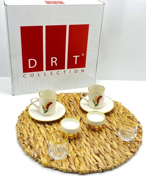 Collection Kahve Seti Lale DRT-6060-5