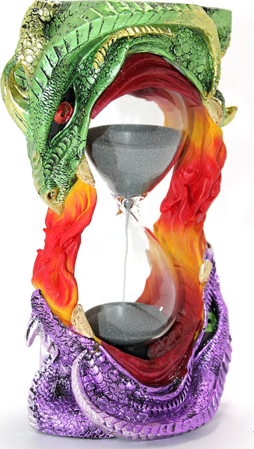 Polyester Dragon Tasarımlı Kumsaati Alk2328
