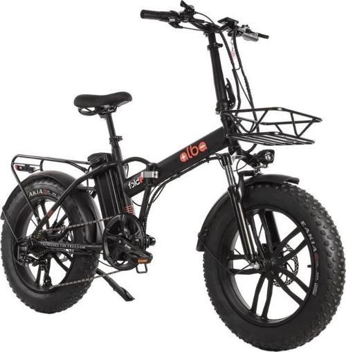 Fold F Standart 500 Watt Katlanır Elektrikli Bisiklet Siyah Nfc Özellikli 48v 10,4 Ah Batarya
