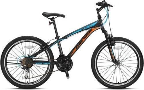 GERONİ  XCX 50 - 26 MTB - 14 - 21 Vites - V.B. - Mat Siyah-Turuncu/Mavi