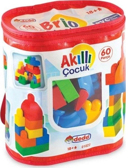 Çocuk Dede 60 Parça Bloklar