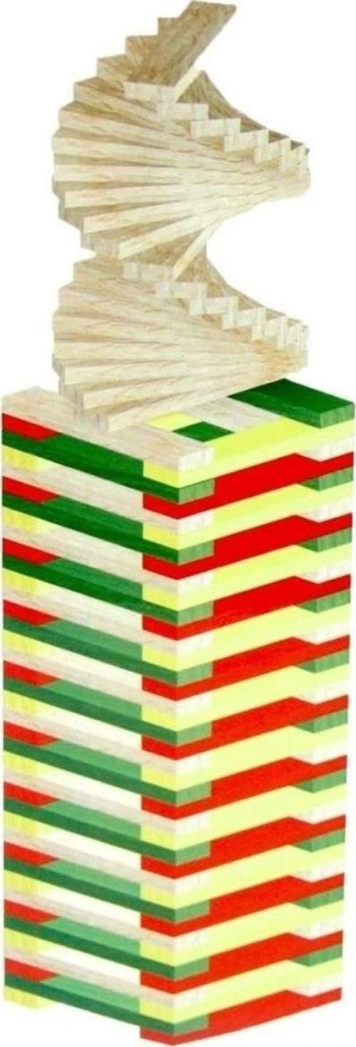 Çocuk Playwood Eğitici Sihirli Bloklar 100 Parça