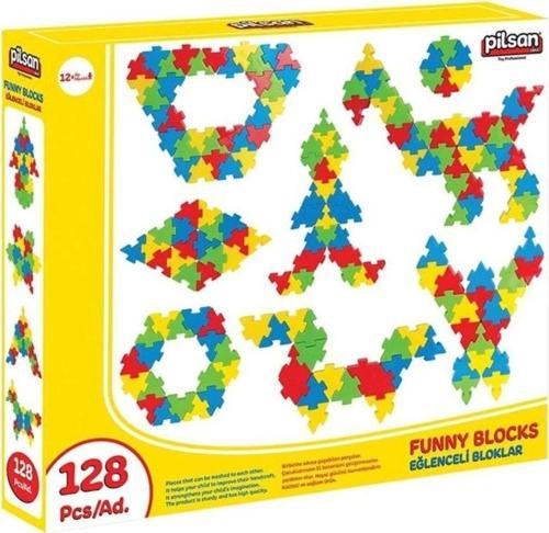 El Becerilerini Geliştiren 128 Parça Eğlenceli Bloklar Seti