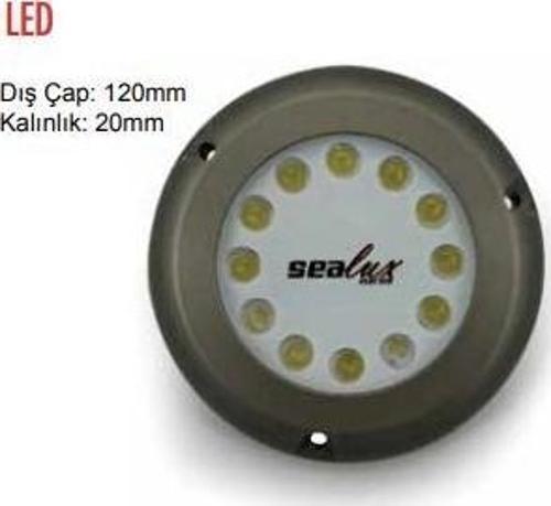 Su Altı Aydınlatma 12Led ,Beyaz 12-24V 36W