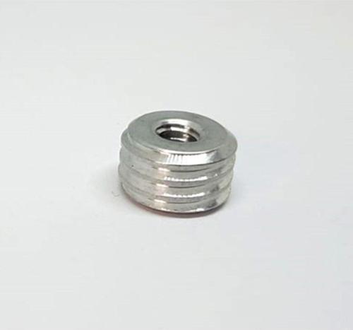 1/4 Inç Tripod Vidasını 5/8 Dönüştürücü Vida Adaptörü Gümüş