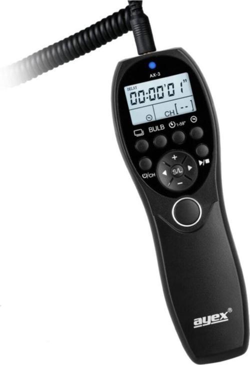 Fujifilm X-T3, X-T20, Gfx 50R, X-Pro2, X-E3, X-A5,X-H1 Için Ax-3 Rr100/R2 Zaman Ayarlı Kumanda