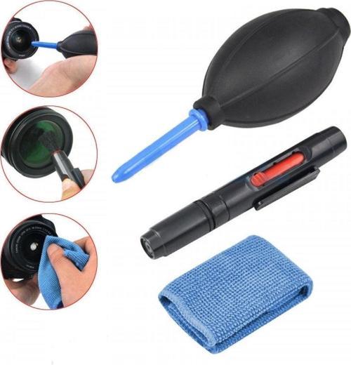 Lens / Objektif Temizleme Seti  Lenspen + Pompa + Micro Fiber Bez