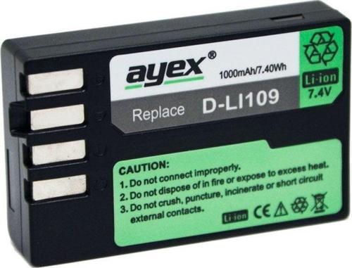 Pentax K-30 K-50 K-70 K500 K-S1 K-S2 İçin D-Li109 Batarya