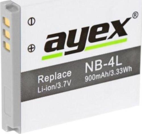 Canon Uyumlu Ixus 50 65 80 100 110 120 130 Is 117 225 230 Için Nb-4L Batarya