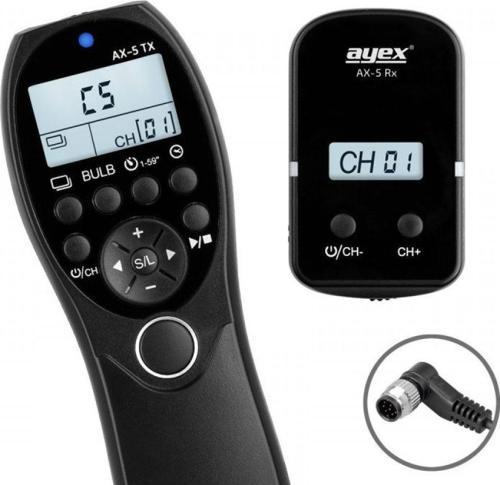 Nikon D800 D810 D700 D300 D300S D1 D2 D3 İçin Dc0 Kablosuz Zaman Ayarlı Kumanda