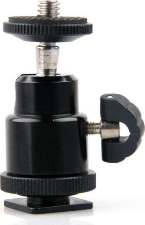 Tripod, Monopod Ve Hot Shoe İçin Mini Kafa, Mini Ball Head
