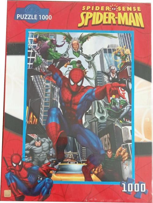 Çocuk Puzzle Spider Sense Spider-man 1000 Parça Puzzle Pazıl Yapboz