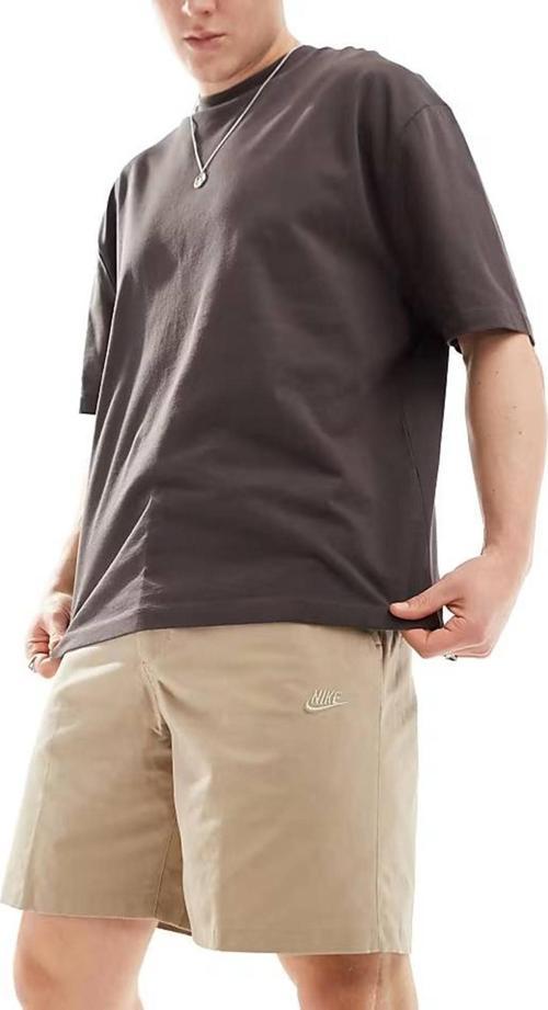 Club Woven Chino Shorts Beige Erkek Dokuma Kanvas Günlük Şort Bej