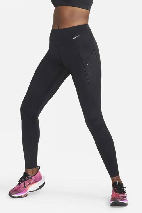 Trainng Go Dri Fit İnfinaLock Full Length 6 Cepli Toparlayıcı Reflektörlü Antrenman Taytı Siyah